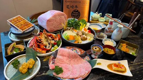 橋山壽喜燒「爆量雲丹丼」整盒海膽狂加！啖日本A5和牛、松露龍蝦
