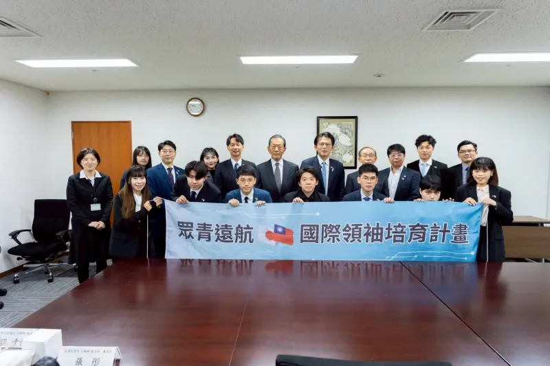    ▲民眾黨主席黃國昌率團訪日，拜會日本台灣交流協會。（圖／民眾黨提供）  