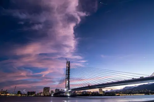 ▲淡江大橋橋景（圖／交通部提供）