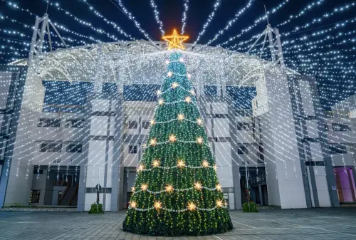 ▲除了「屏東公園主燈-聖誕派對」，也有「極光之心」同樣也是本屆聖誕樹之一。（圖／翻攝屏東聖誕節官網 amazing-pingtung.com/ptcm）