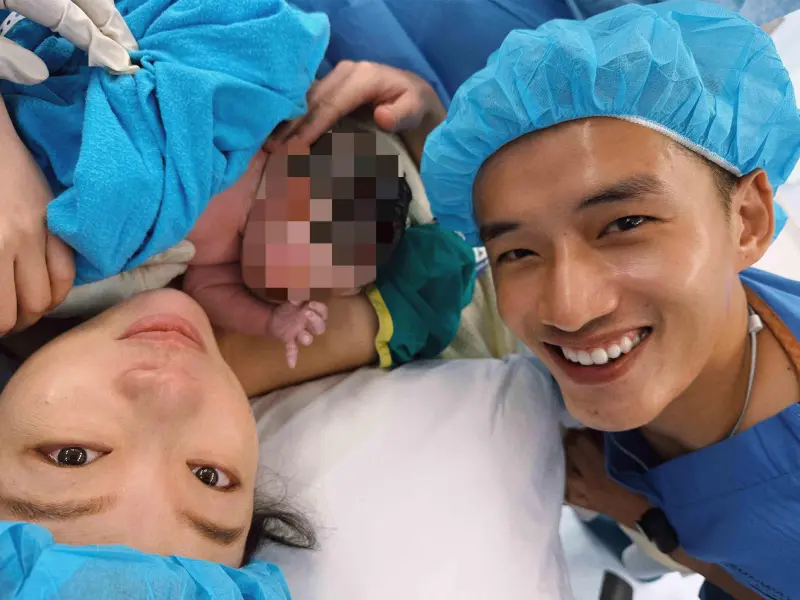 陳澤耀喜迎女兒出生！剖腹陪產全程緊張到發抖：Call Me Daddy