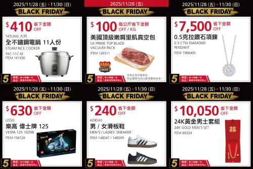 ▲好市多黑五第五天優惠預告出爐。（圖／好市多costco.com.tw）