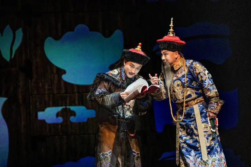 ▲2025 NTT遇見巨人—【國光30．永續】全新再現《夢紅樓．乾隆與和珅》_以名著《紅樓夢》映照乾隆晚年的權力實境， 11月29、30日在臺中國家歌劇院演出。（圖／臺中國家歌劇院提供）