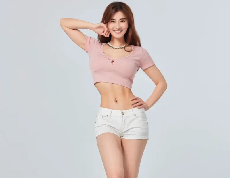    ▲「瑜珈女神」夏米雅貌似香港女星張柏芝。（圖／翻攝臉書）  