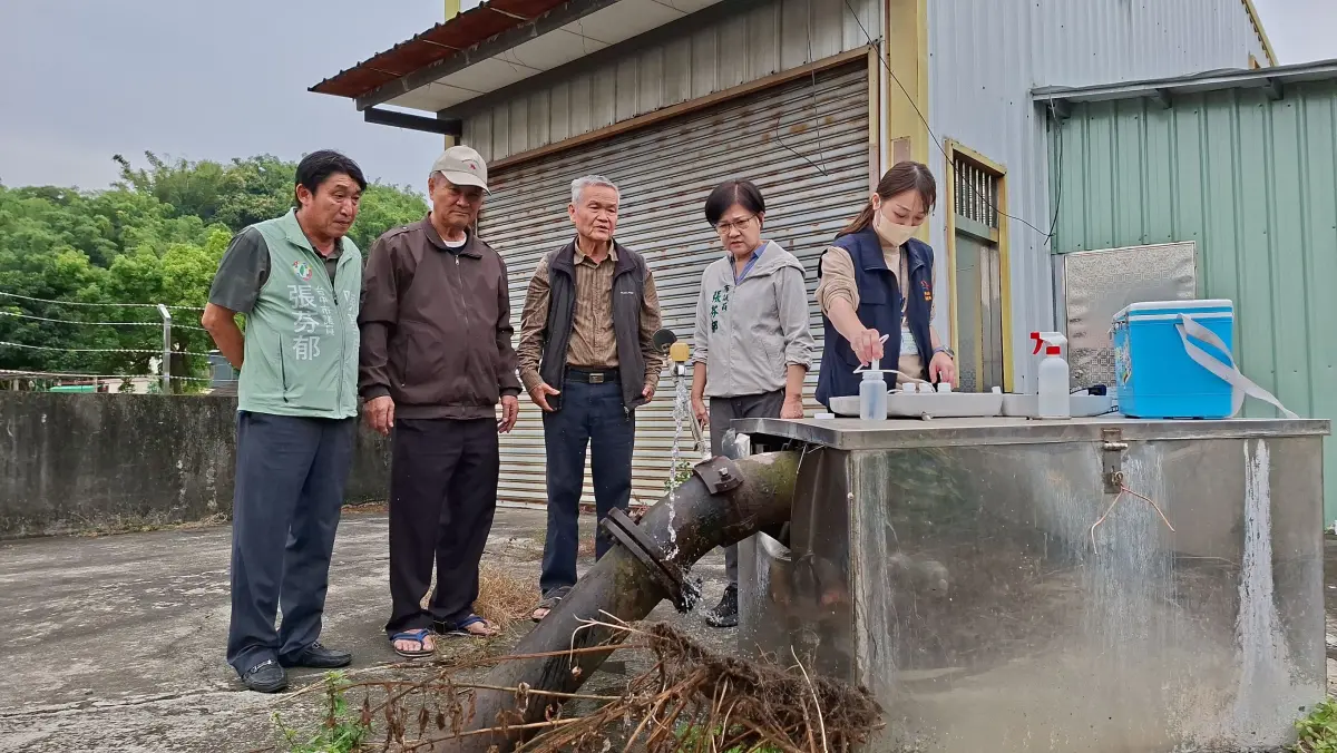 霧峰居民憂「喝到汙染水」 環保局急採驗安民心