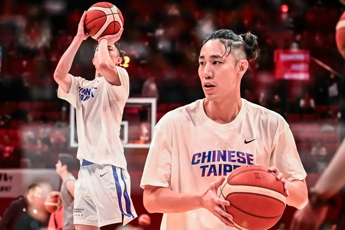 世界盃男籃／林書緯首秀得分「掛蛋」！全場0次出手 僅打了8分鐘