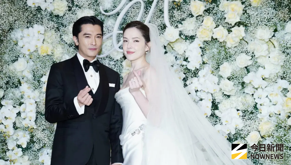 許瑋甯世紀婚禮浪漫破表！邱澤深情直球告白：身邊有妳一切都好