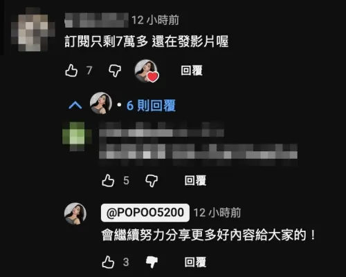 ▲張家寧YT頻道訂閱持續下探中。（圖／翻攝自張家寧YouTube）