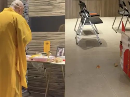 ▲謝侑芯法會（圖／取自william19900403）