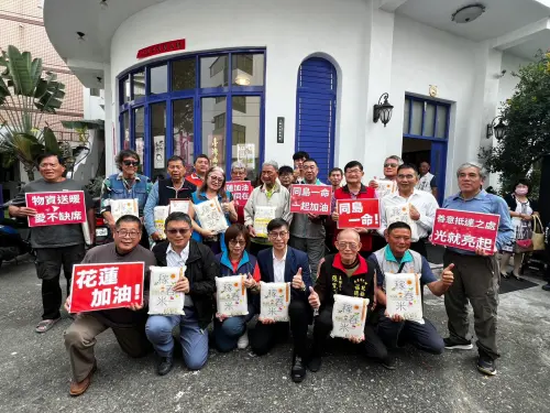 結合宮廟推動普渡供品物資　捐助花蓮災區
