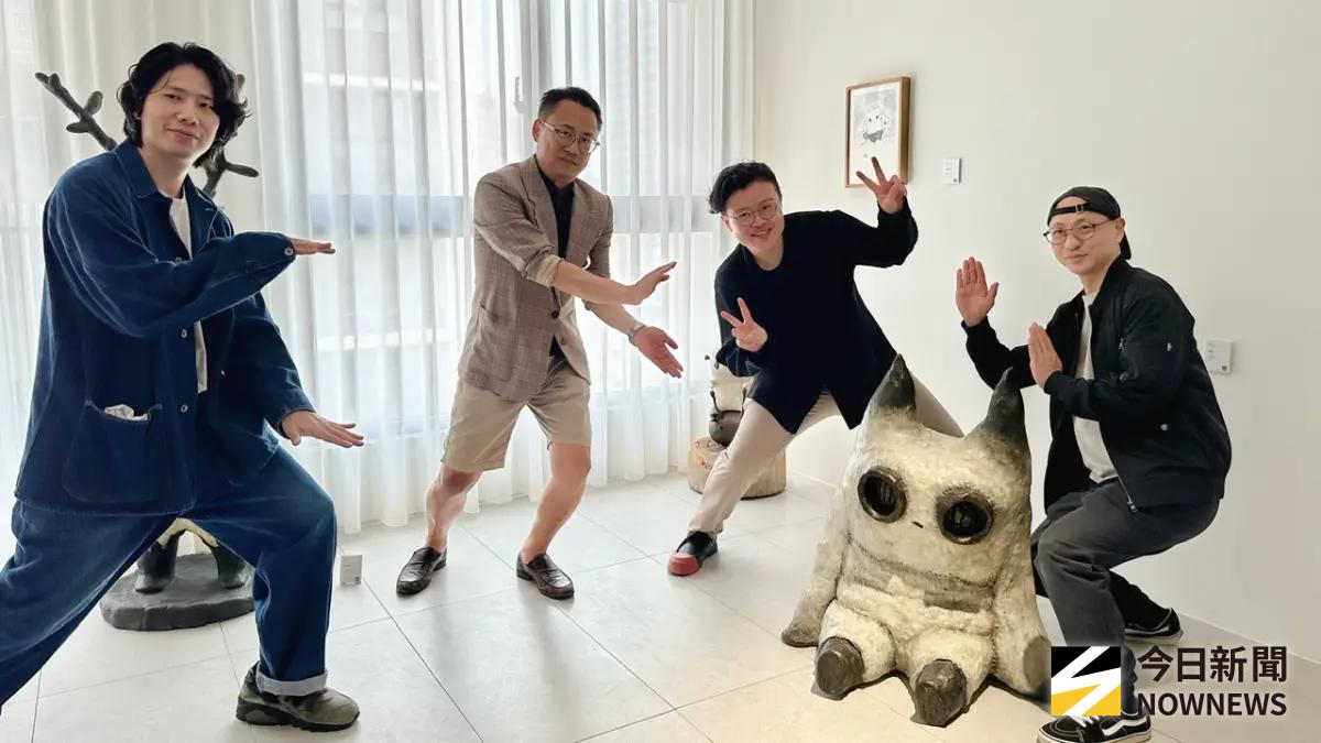 建築與藝術共構「聯茂知裏」阿咧藝術聯展秀幽默美學