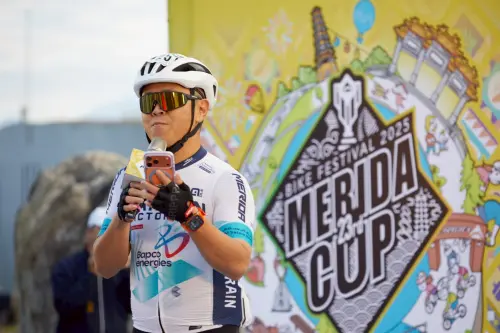 ▲美利達總經理曾上原致詞，希望所有車友盡情享受騎乘、美食與交流的樂趣。（圖／主辦單位提供）