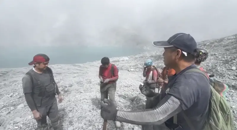    ▲特遣隊9人赴堰塞湖勘查狀況，歷經9天8夜取得寶貴資料安全歸隊，將成為守護光復鄉的重要後盾。（圖／農業部林保署提供）  