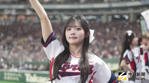 ▲姜秀京目前效力於KBO培證英雄、WKBL龍仁三星生活 Blueminx以及KBL首爾三星雷霆啦啦隊。（圖／記者張一笙攝）