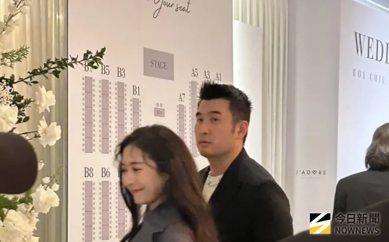 38歲博焱淡出演藝圈！腫一圈現身許瑋甯婚宴　緊跟在Albee身後