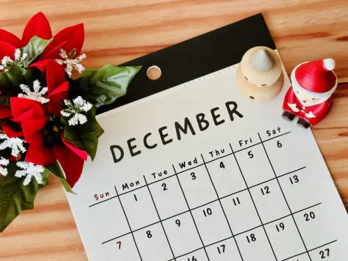 ▲12月行事曆（圖／取自photoAC）