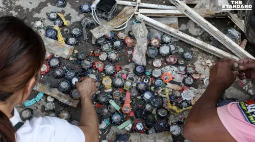 泰國合艾洪水退去掀清倉潮　商家祭出七到八折吸引民眾搶購
