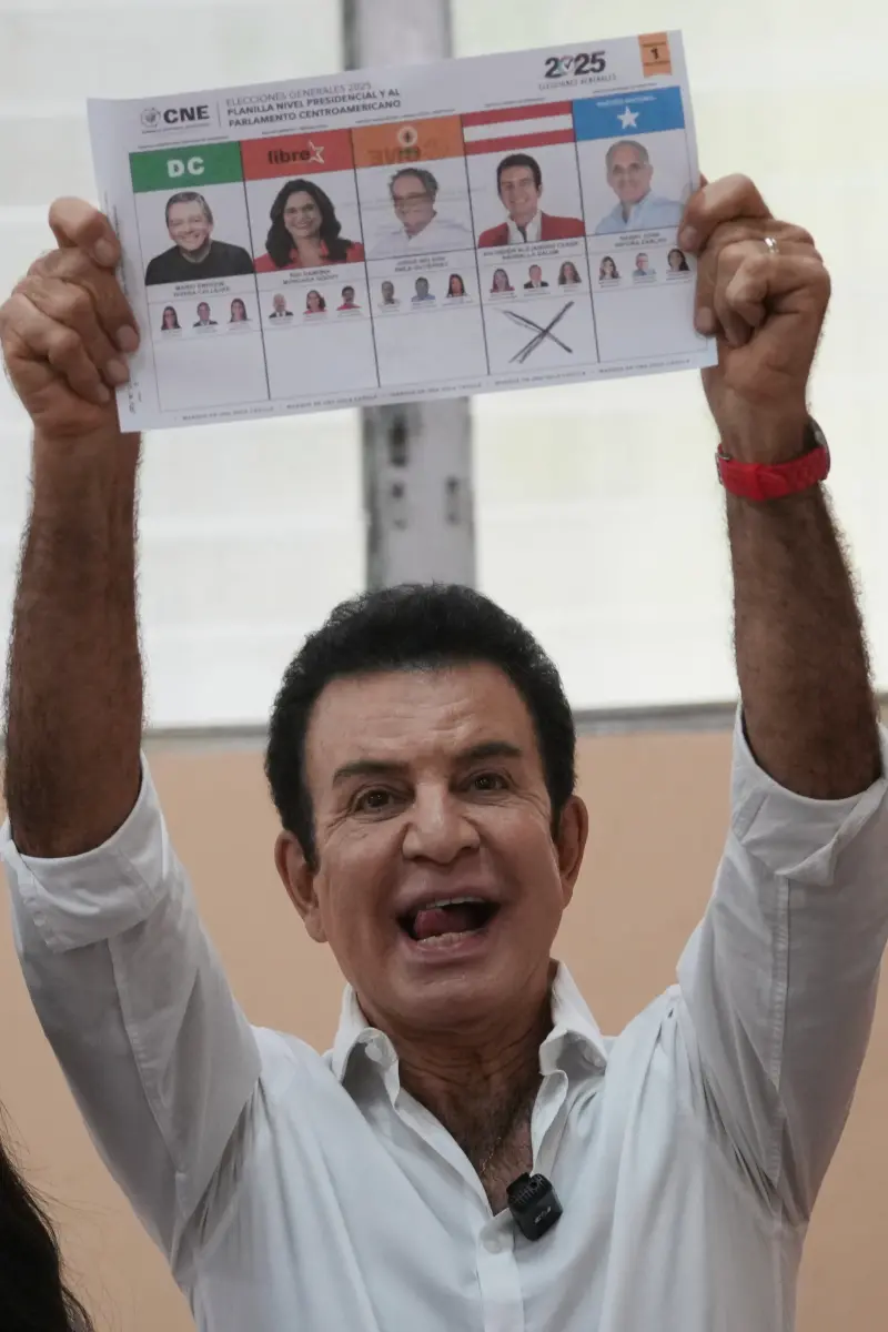    ▲中間派自由黨（Liberal Party）候選人納斯拉亞（Salvador Nasralla）。（圖／美聯社／達志影像）  