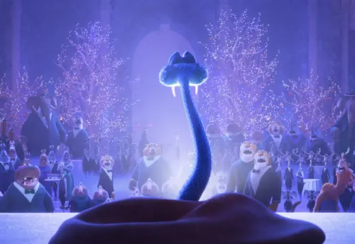 ▲蛇在《動物方城市2》有重要的地位。（圖／迪士尼提供）　