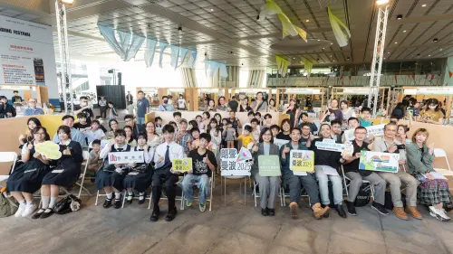 ▲今年高雄城市書展共舉辦超過140 場講座與活動。（圖／高市圖提供）