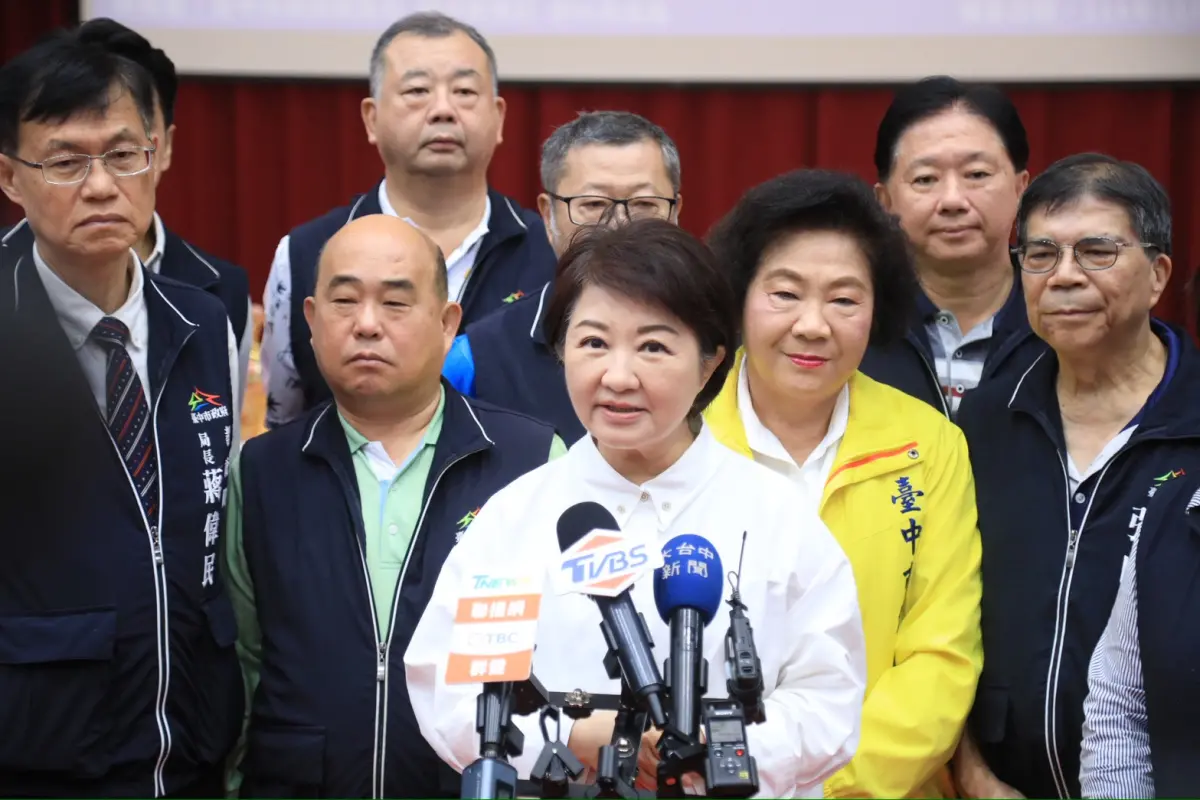 ▲台中市長盧秀燕歷經非洲豬瘟事件，民調支持度仍超過6成。（圖／台中市政府提供，2025.12.01）