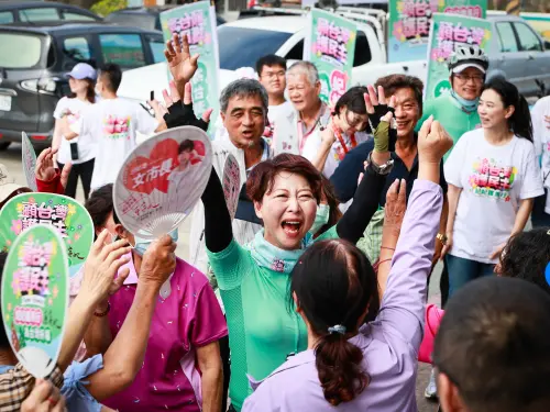 台南市長選戰布局　民調顯示陳亭妃具領先優勢
