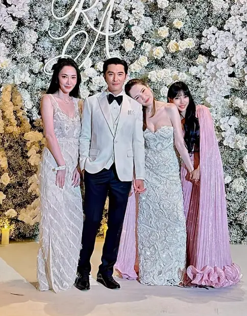 ▲李靚蕾去參加許瑋甯、邱澤婚禮。（圖／李靚蕾IG@jl.leilei）