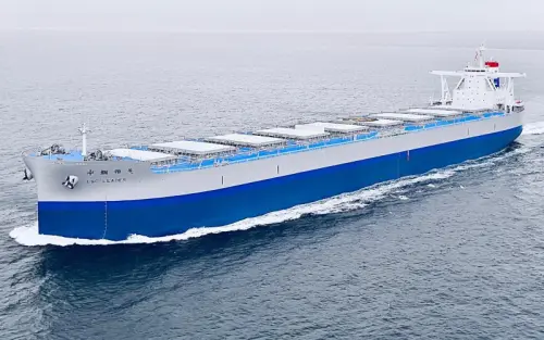 ▲中鋼運通公司獲台灣百大永續典範企業與企業永續報告運輸業金獎之殊榮。(圖／中鋼運通公司提供)