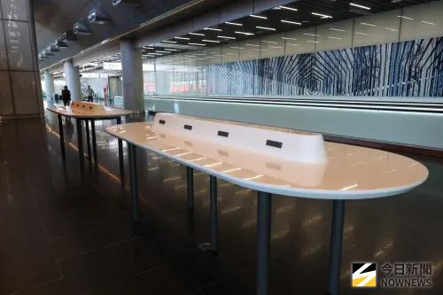 ▲今（1）日起桃園機場第三航廈北登機廊廳試營運。（圖／記者陳明安攝）