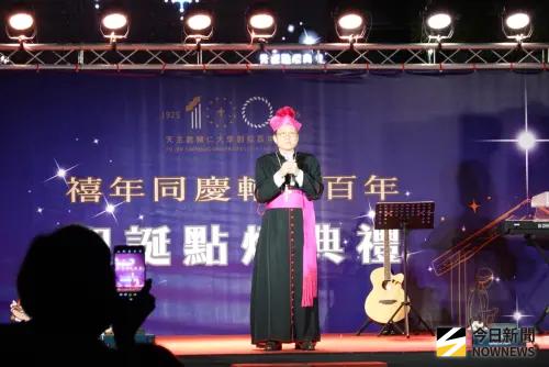 ▲天主教台北總教區總主教鍾安住。（圖／記者李青縈攝）