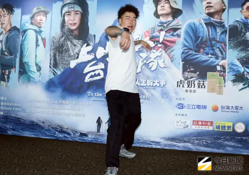 ▲郭泓志隨《上山吧！台灣隊》爬聖稜線，沒有挑戰歐洲與非洲的高峰，但光是在台灣爬山，已經讓他躲在睡袋裡偷偷掉眼淚。（圖／記者朱永強攝）　