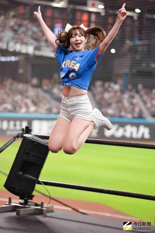 ▲金娜妍首度穿上韓國國家隊戰袍，心情十分雀躍且感動。（圖／讀者提供）