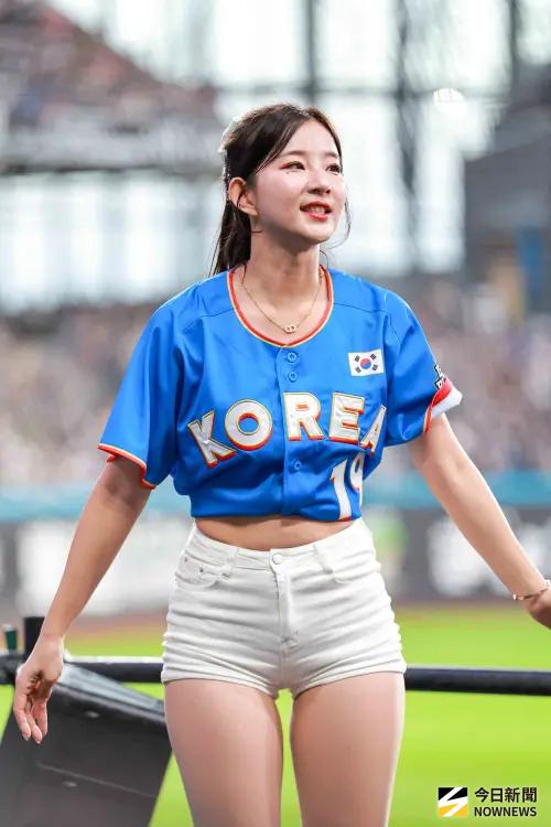 ▲臺中連莊職業排球隊韓籍女神金吉娜。（圖／讀者提供）