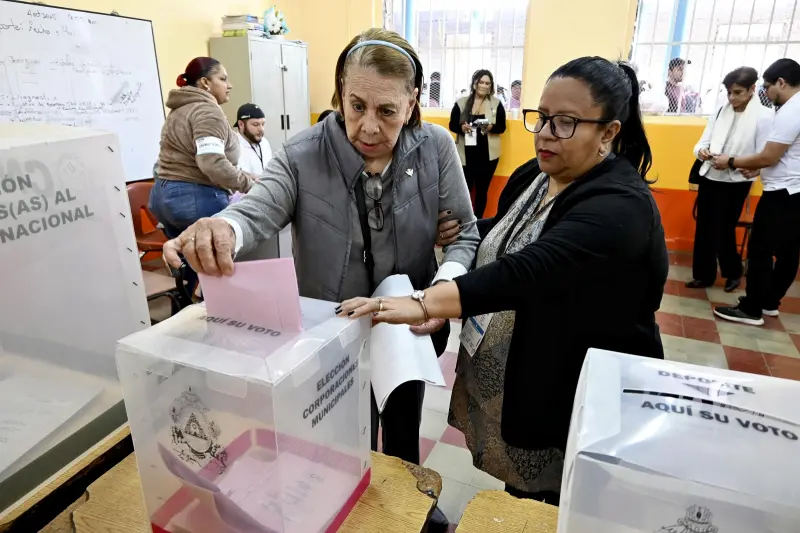 ▲宏都拉斯大選。(圖/美聯社/達志影像)