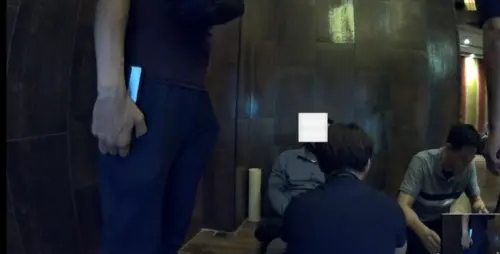 ▲臺越跨境合作偵破運毒集團　查獲雙獅牌海洛因磚52塊。（圖／翻攝畫面）