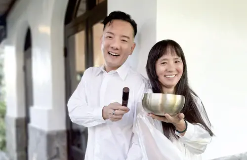 吳克群、 丁噹太累都靠頌缽進廠維修！田定豐為眾人敲出療癒力
