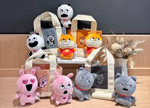 ▲人氣的絨毛娃娃系列售價500-650元。（圖／台隆手創館提供）