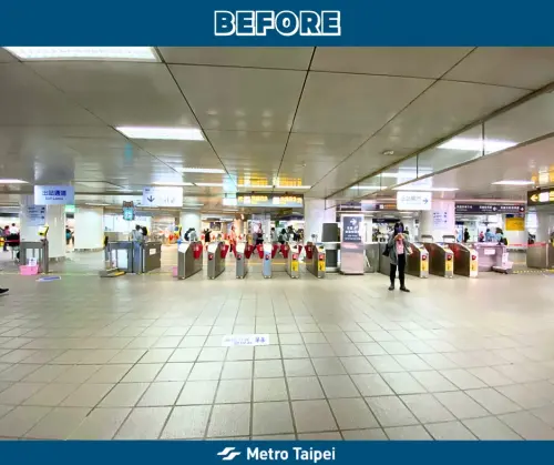 ▲過去的B3大廳模樣，未來只會存在於民眾記憶中。（圖／台北捷運 Metro Taipei）