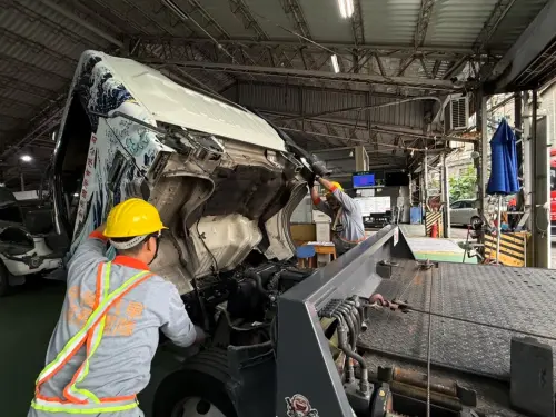 柴油車檢測省一半時間！新北首家雙檢合一認證保養廠上線

