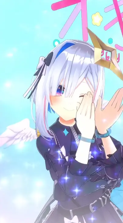 ▲天音彼方（天音かなた），是Hololive四期生的成員，個性善良可愛，累積超過百萬粉絲。（圖／X@AmaneKanata）