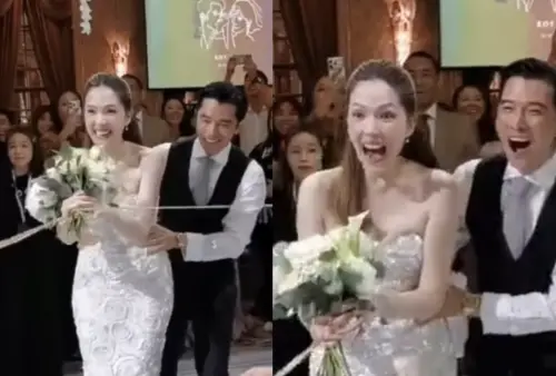 獨／許瑋甯抽捧花超嗨！邱澤抱緊怕老婆被「搶走」潘奕如曝她暖舉
