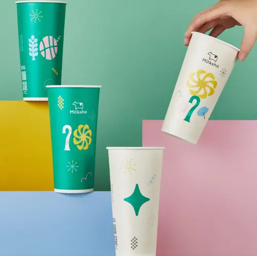 ▲迷客夏：「綠光公益計畫」杯身亮相。（圖／迷客夏 milksha.com）