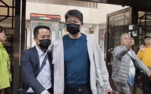 ▲聖永金業董事長蔡承翰500萬元交保。（圖／翻攝畫面）