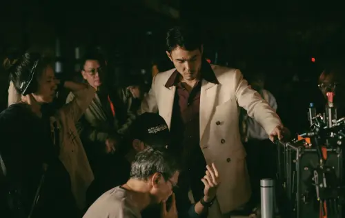 ▲阮經天主演的《阿茲海默警探》正在拍攝中。（圖／牽猴子提供）