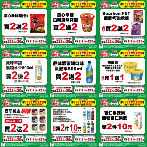 ▲7-11「聖誕購物節」是12月2日至12月7日。（圖／記者整理）