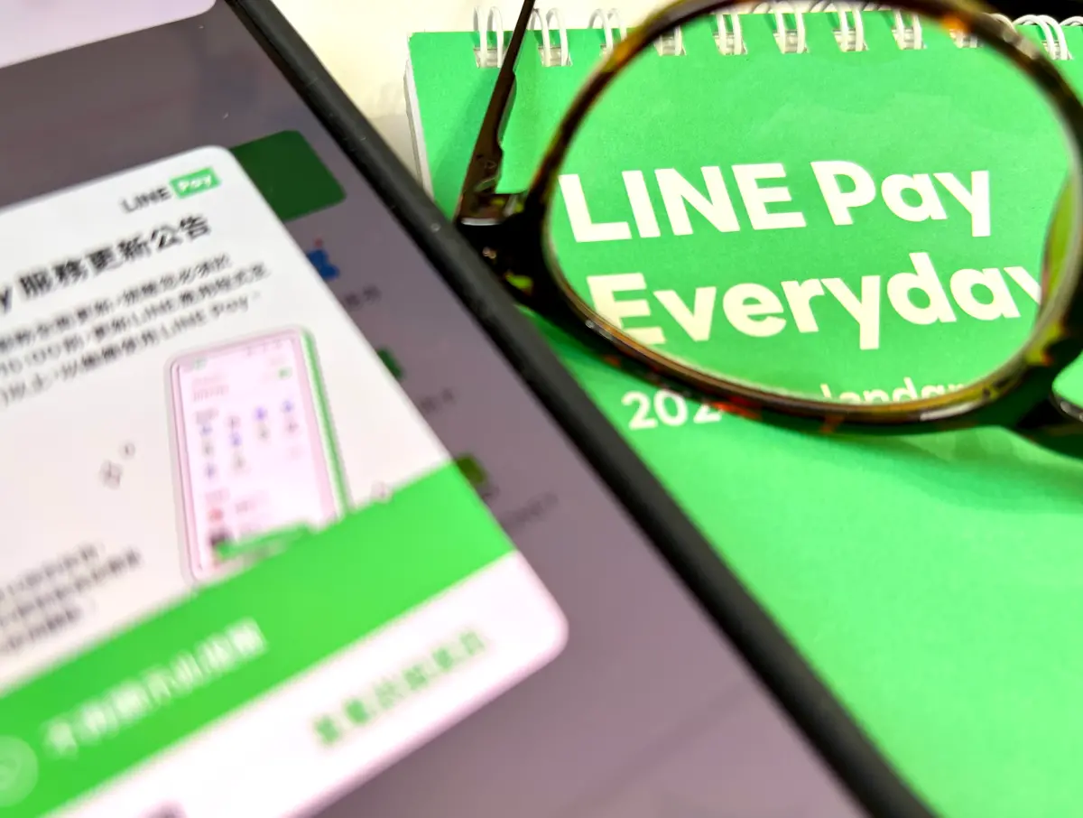 ▲用LINE Pay結帳卻常碰上載入太慢、條碼跳不出來窘境，內行人教4招快速解決。（圖／記者周淑萍攝）