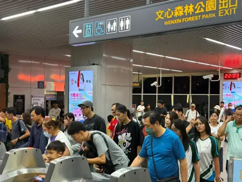 中捷運強勢成長　全線運量刷新紀錄
