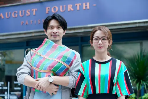 咖啡廳驚見女星穿得跟購物袋一樣！曖昧男嚇跑　轉頭看竟是郭書瑤
