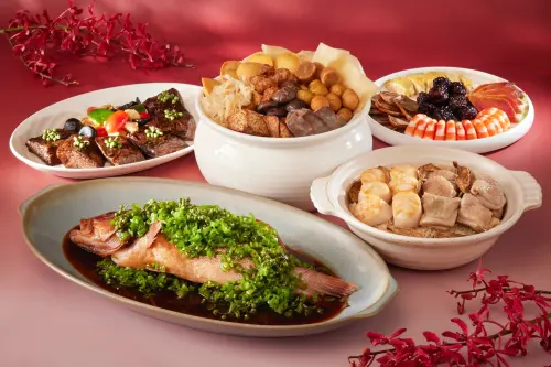 ▲請客樓的「極品御璽」六人海陸盛宴，售價1萬8800元。（圖／台北喜來登提供www.sheratongrandtaipei.com）