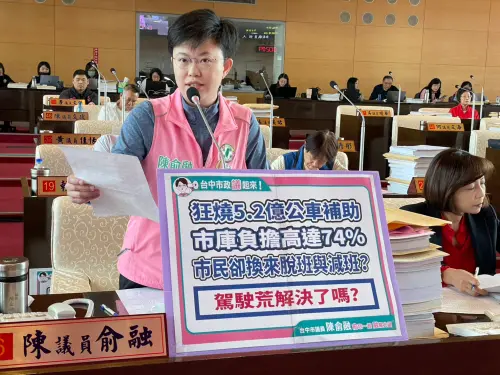 中市4億補貼公車業者　議員批換來異常發車
